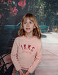 Sudadera reversible redwood y rosa pastel niña-6