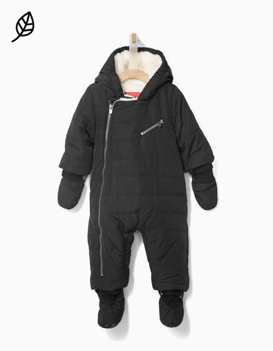 Combi-pilote grise et fourrée bébé garçon - IKKS
