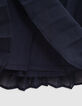 Marine plisséjurk sierstuds meisjes-10