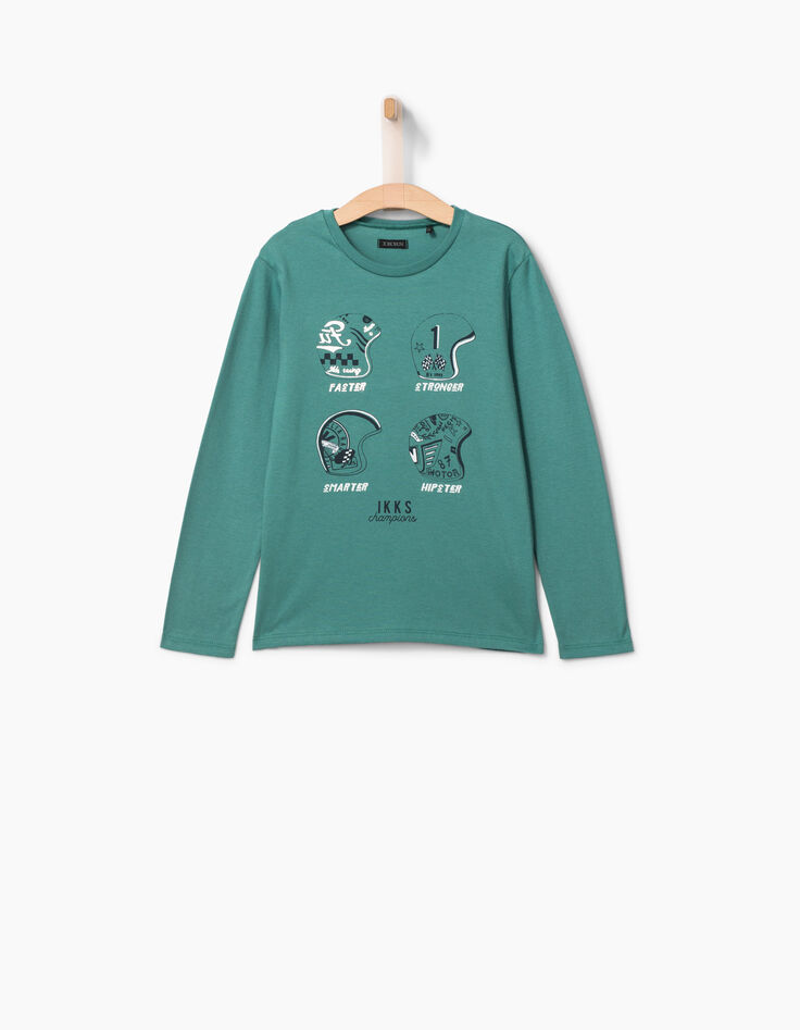 Groen T-shirt jongens -2 Groen T-shirt jongens -2
