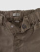 Khaki Cargohose für Babyjungen -7