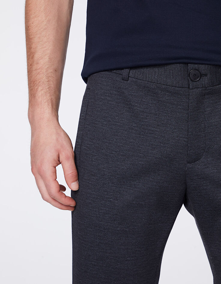Jogpant antracita de cuadritos Hombre-5 Jogpant antracita de cuadritos Hombre-5
