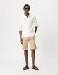 Wit EASY overhemd ABSOLUTE DRY in tricot Heren-1