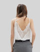 Ecru kanten top Pure Edition lingeriestijl Dames-3