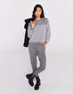 Loose matrozensweater lange mouwen dames-5