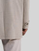 Trench vison motif carreaux Homme-5