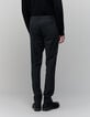 Pantalón antracita con cintura elástica para hombre-3 Pantalón antracita con cintura elástica para hombre-3