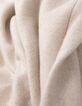Women's long ecru pea jacket-9