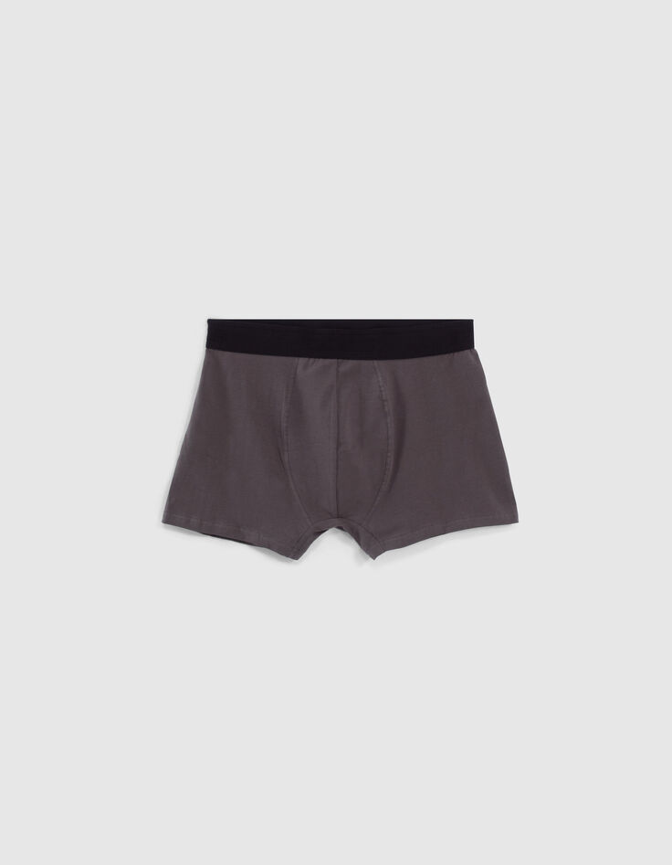 Boxers gris storm et à imprimé rock Homme-7 Boxers gris storm et à imprimé rock Homme-7