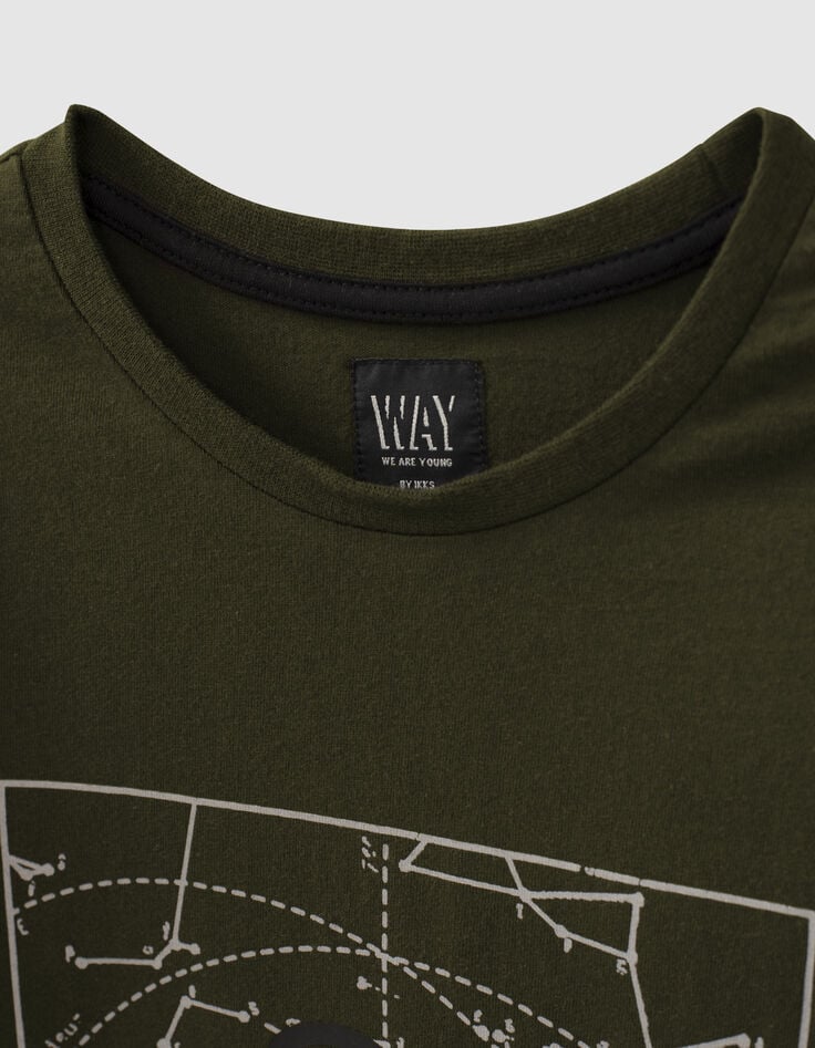 T-shirt bronze visuel constellations gar&ccedil;on-2