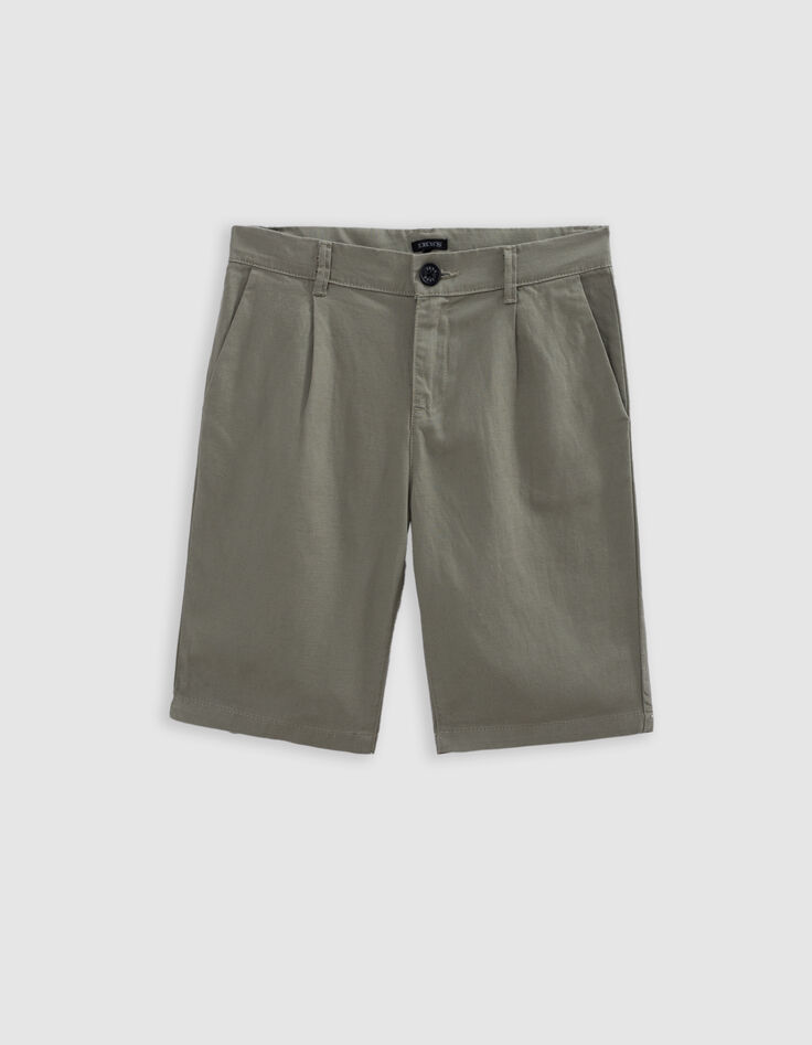 Bermuda CHINO kaki garçon-4