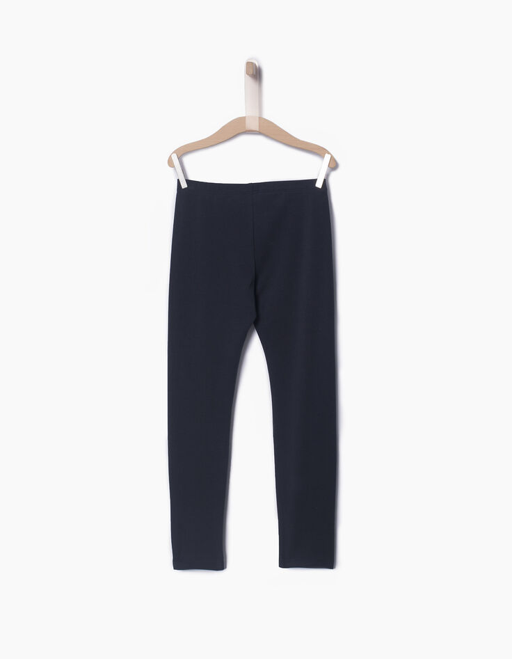 Legging fille bleu marine-2 Legging fille bleu marine-2