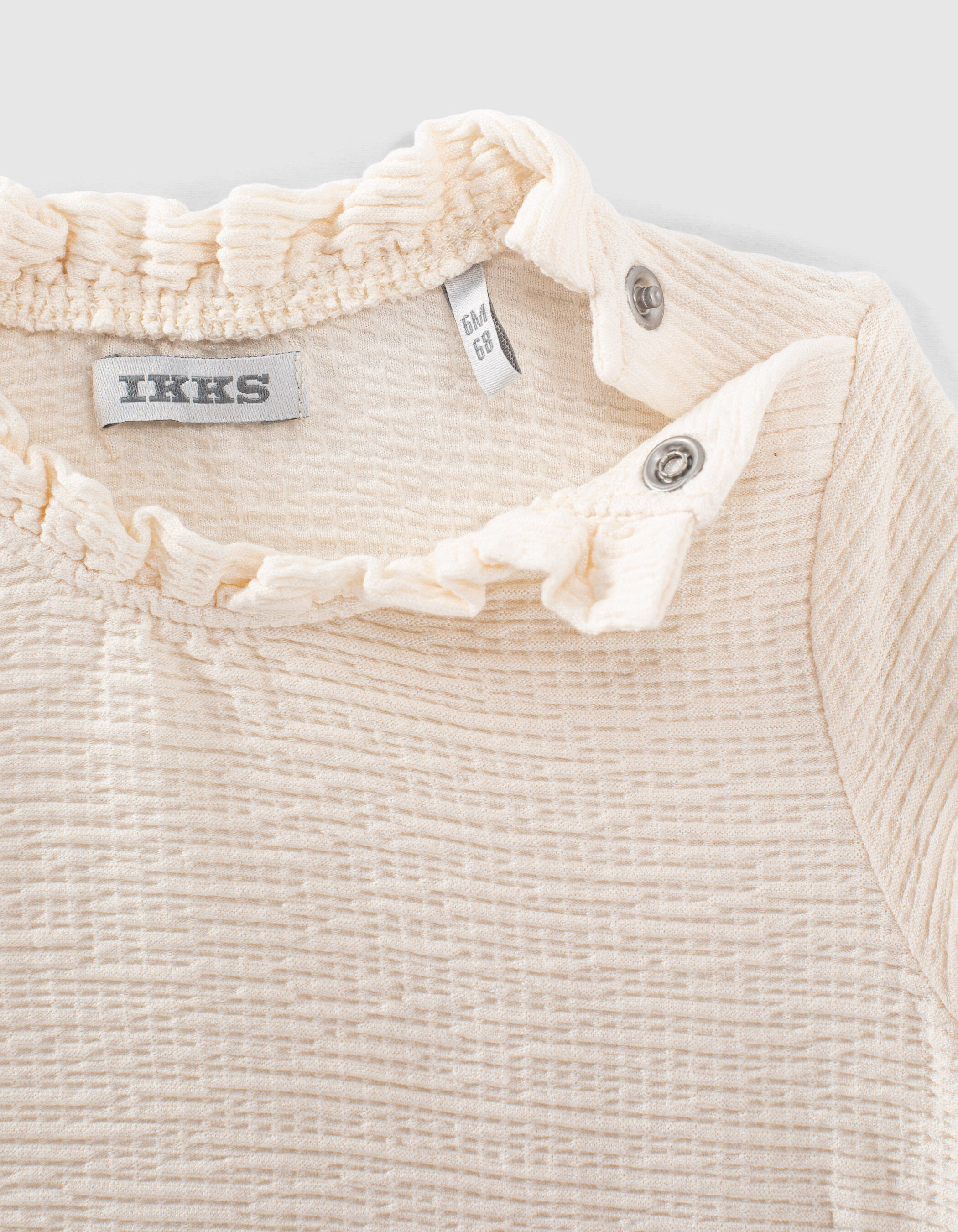 Ensemble salopette rose et tee shirt cru b b fille