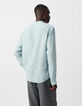 Men's horizon linen REGULAR shirt with Mandarin collar-3