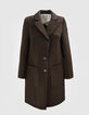 Abrigo líquen punto neopreno insignia army mujer-6