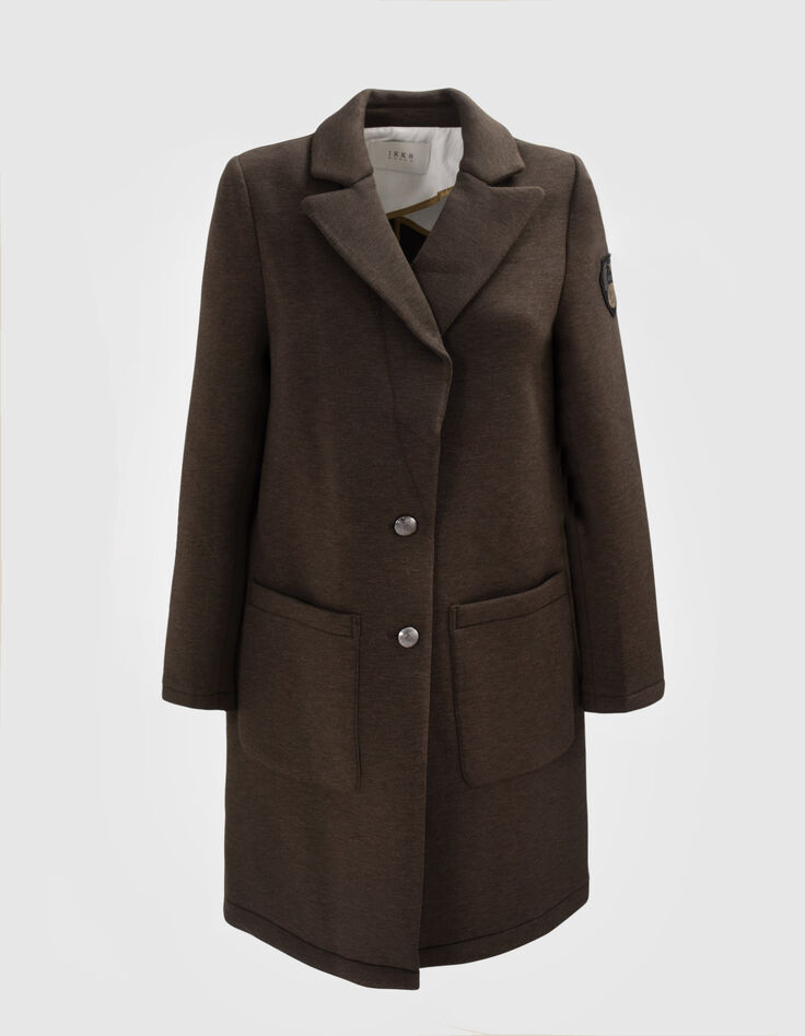 Abrigo líquen punto neopreno insignia army mujer-6