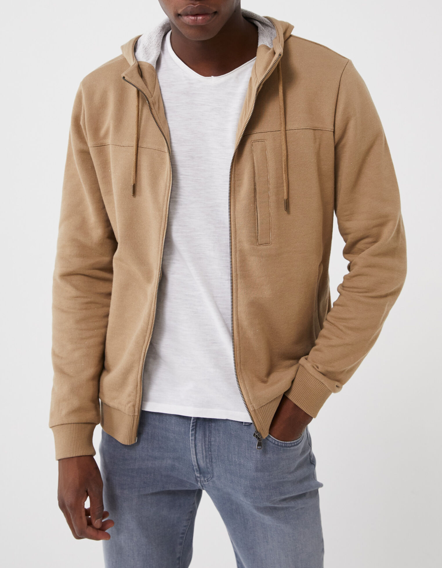 Cardigan discount hoodie men