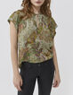 Women’s almond paisley print top-1