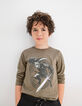 Boys’ khaki THE LEGEND OF ZELDA™ T-shirt with Link image-2