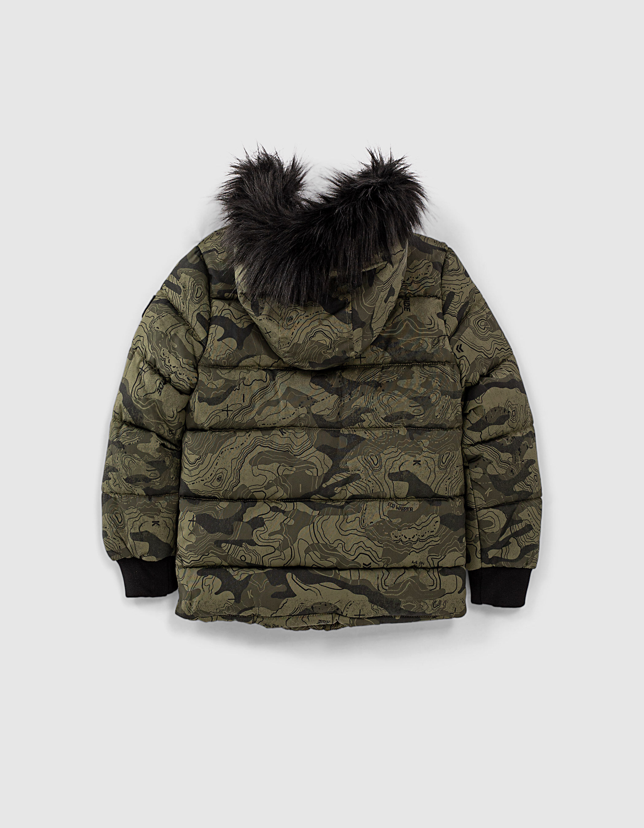 Doudoune camouflage garcon sale