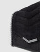 Bolso THE 1. de cuero repujado negro efecto cocodrilo Talla L-4