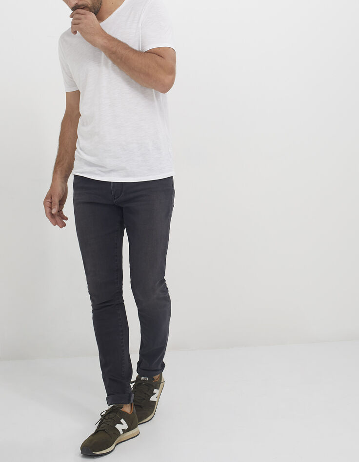 Schwarze Herrenjeans-2