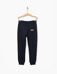 Pantalon navy à bandes latérales garçon-3