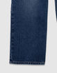 Boys’ blue carpenter-style loose jeans-6