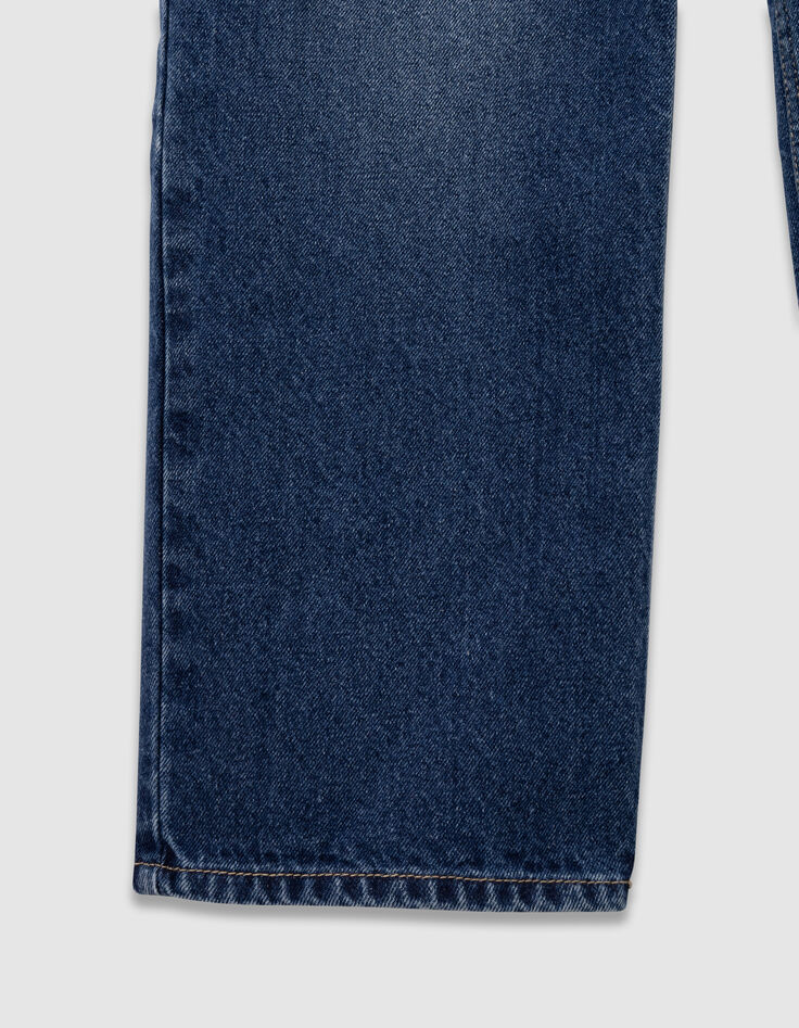Boys’ blue carpenter-style loose jeans-6