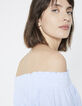 Blouse épaule dénudées femme-1