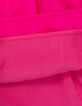 Women's pink crinkled smocked dress-6
