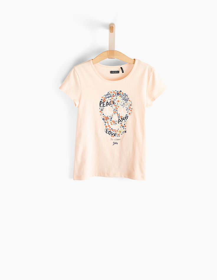 Camiseta Collector rosa The Hippie niña-1