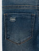 Vaqueros skinny azul patchwork niño-6