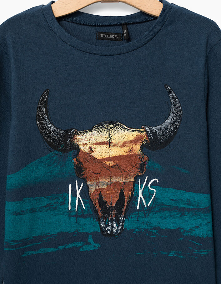 Jungen-Shirt mit Büffel - IKKS