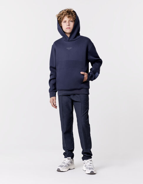 Pantalon JOGGER marine léger garçon - IKKS