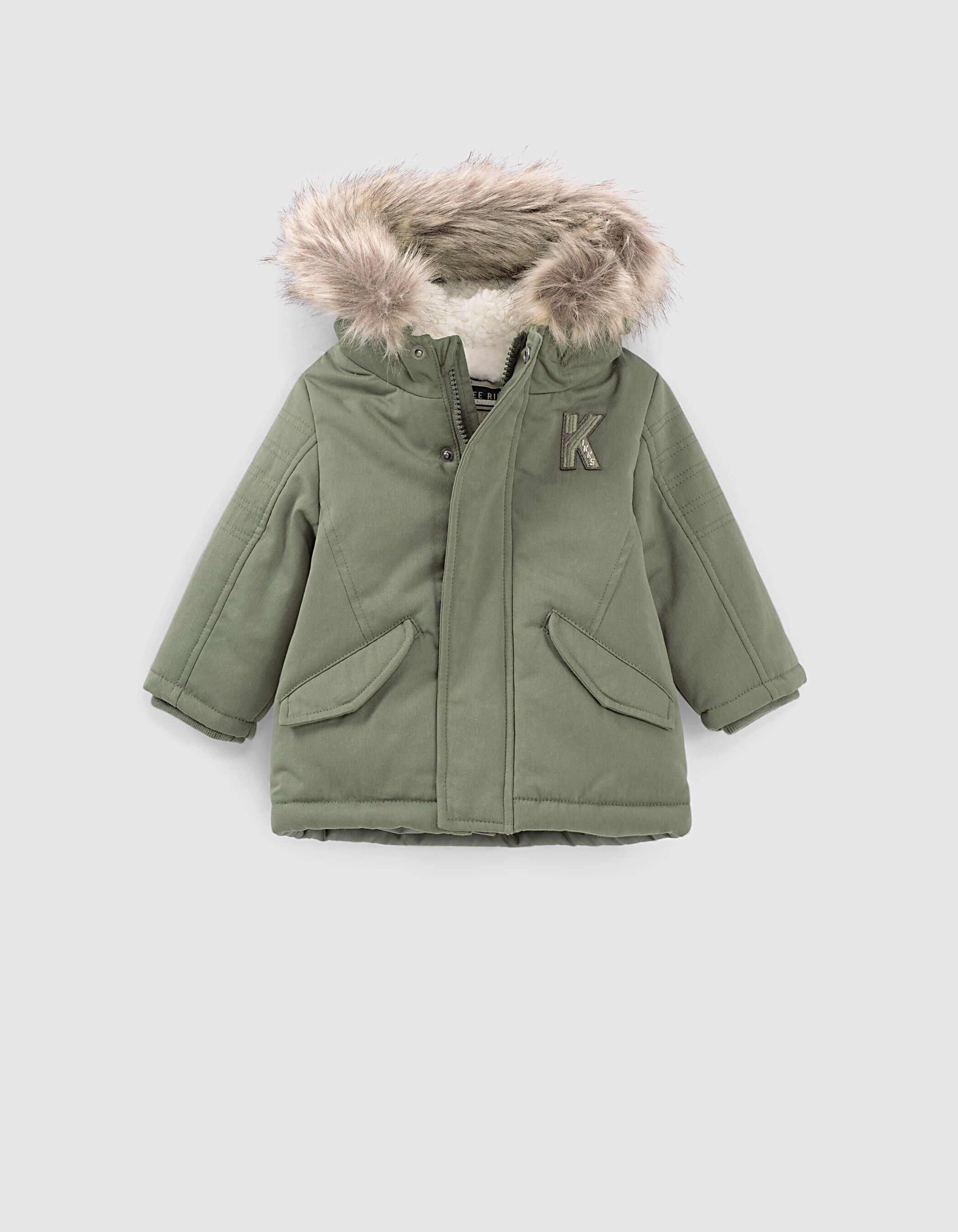Parka ikks 2025 garcon kaki