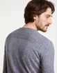Pull coton soie homme-5