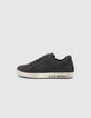 Boys’ dark grey suede trainers-2