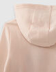 Girls’ pale pink slogan sweatshirt-4