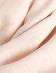 Rosa Damenhose mit asymmetrischem Bund-3