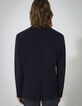 Veste marine à parmenture amovible Homme-4