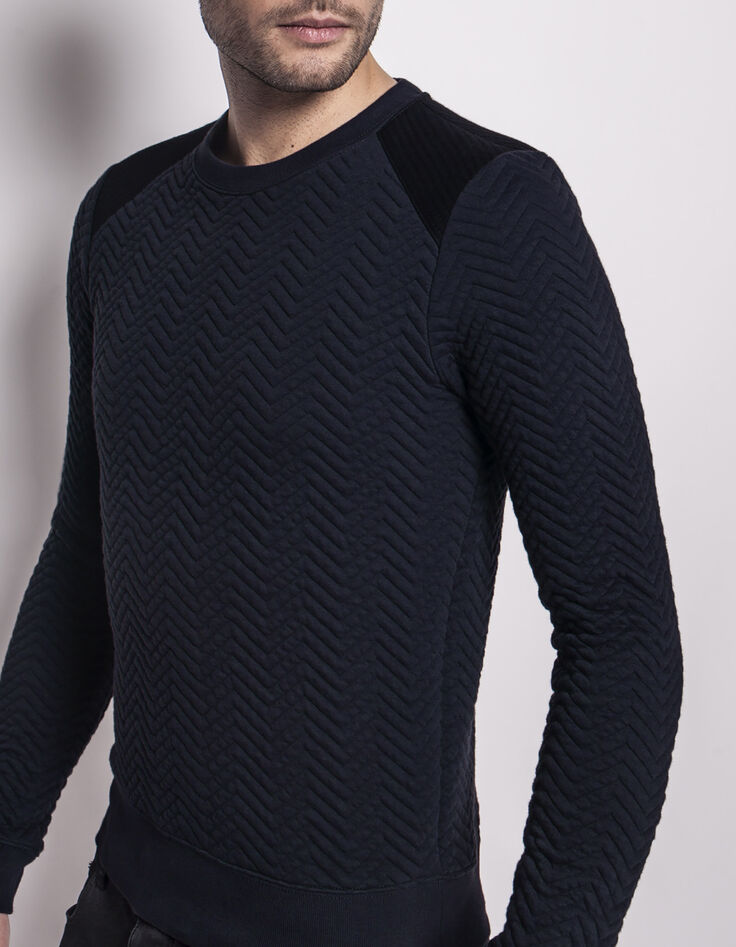 Sweat homme en maille-1