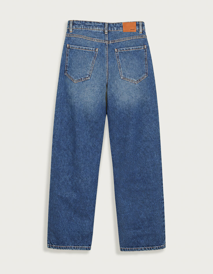 Jean droit bleu 7/8e Anders Femme-7