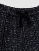 Shorts negros tweed niña-3