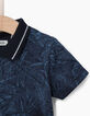 Polo bleu bébé garçon -5