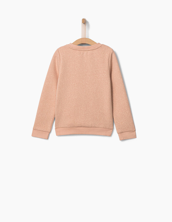 Sweat Rose IKKS Fille 10 Ans - 100% Coton - Occasion Très Bon état