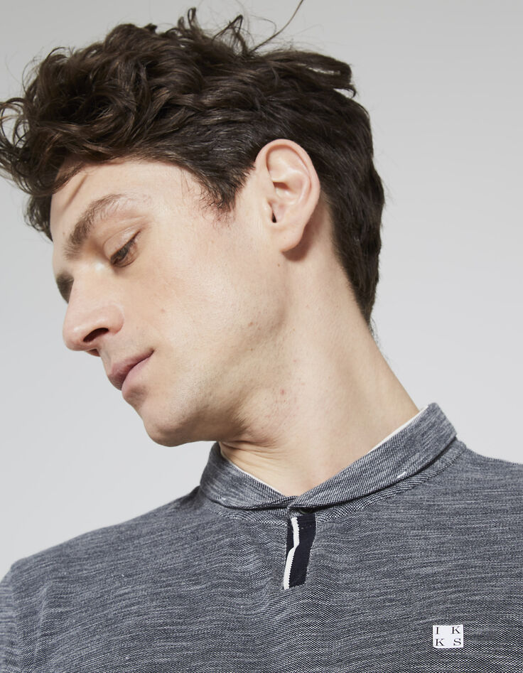 Polo jaspeado hombre-4
