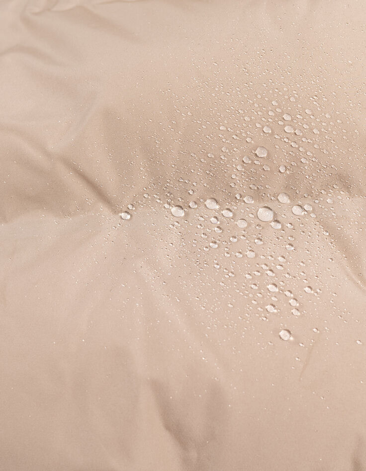 Doudoune beige capuche amovible garçon-8 Doudoune beige capuche amovible garçon-8