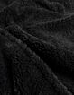 Cape noire col tailleur Femme-4