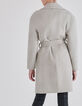 Women’s light taupe trench coat-3